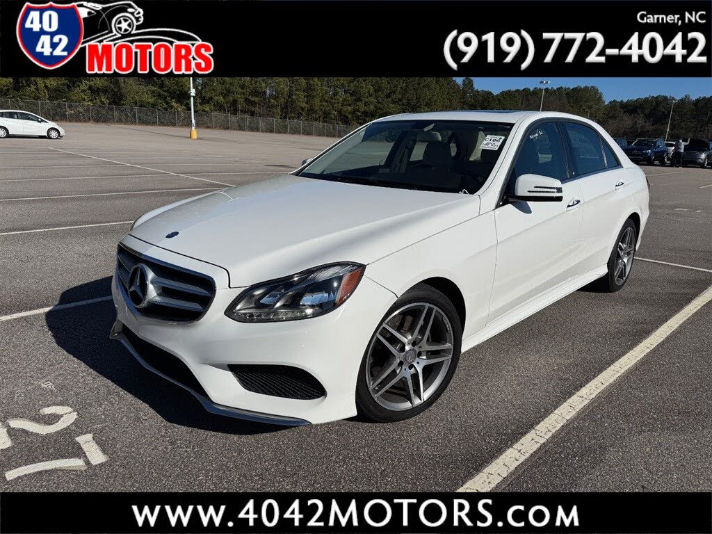2015 Mercedes-Benz E-Class E 350 4MATIC Sedan AWD