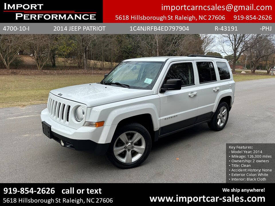 2014 Jeep Patriot Latitude 4WD