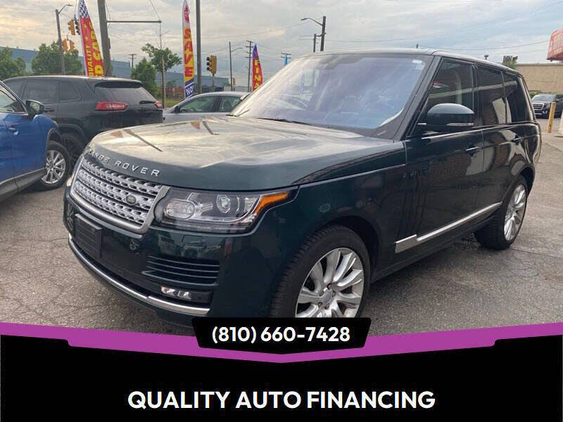 2016 Land Rover Range Rover V8 Supercharged 4WD