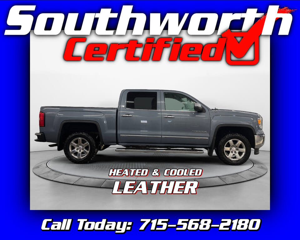 2015 GMC Sierra 1500 SLT Crew Cab 4WD