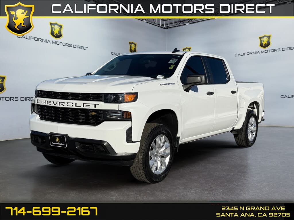 2021 Chevrolet Silverado 1500 Custom Crew Cab RWD