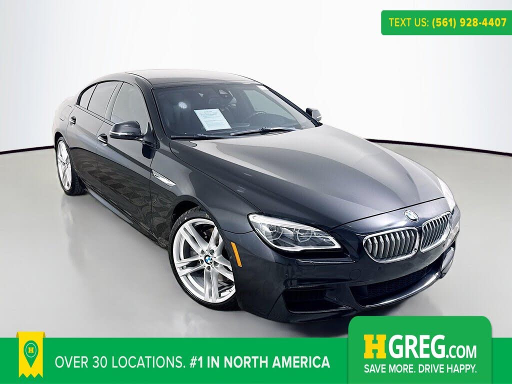 2017 BMW 6 Series 650i Gran Coupe RWD