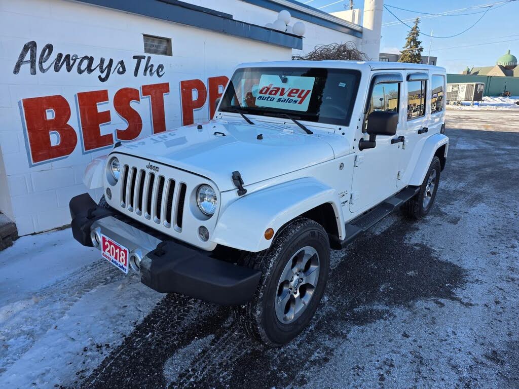 2018 Jeep Wrangler JK Unlimited Sahara 4WD