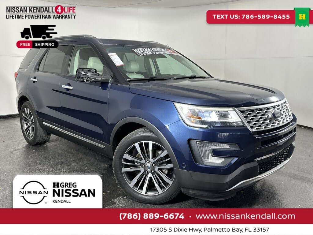 2016 Ford Explorer Platinum 4WD