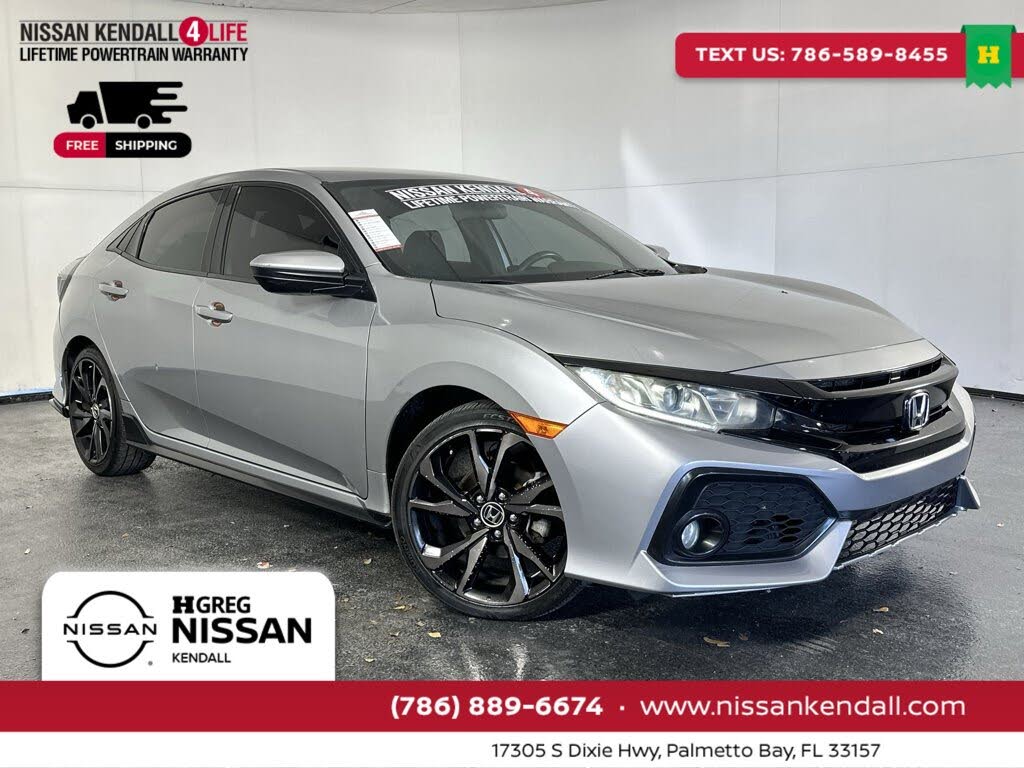 2018 Honda Civic Hatchback Sport FWD