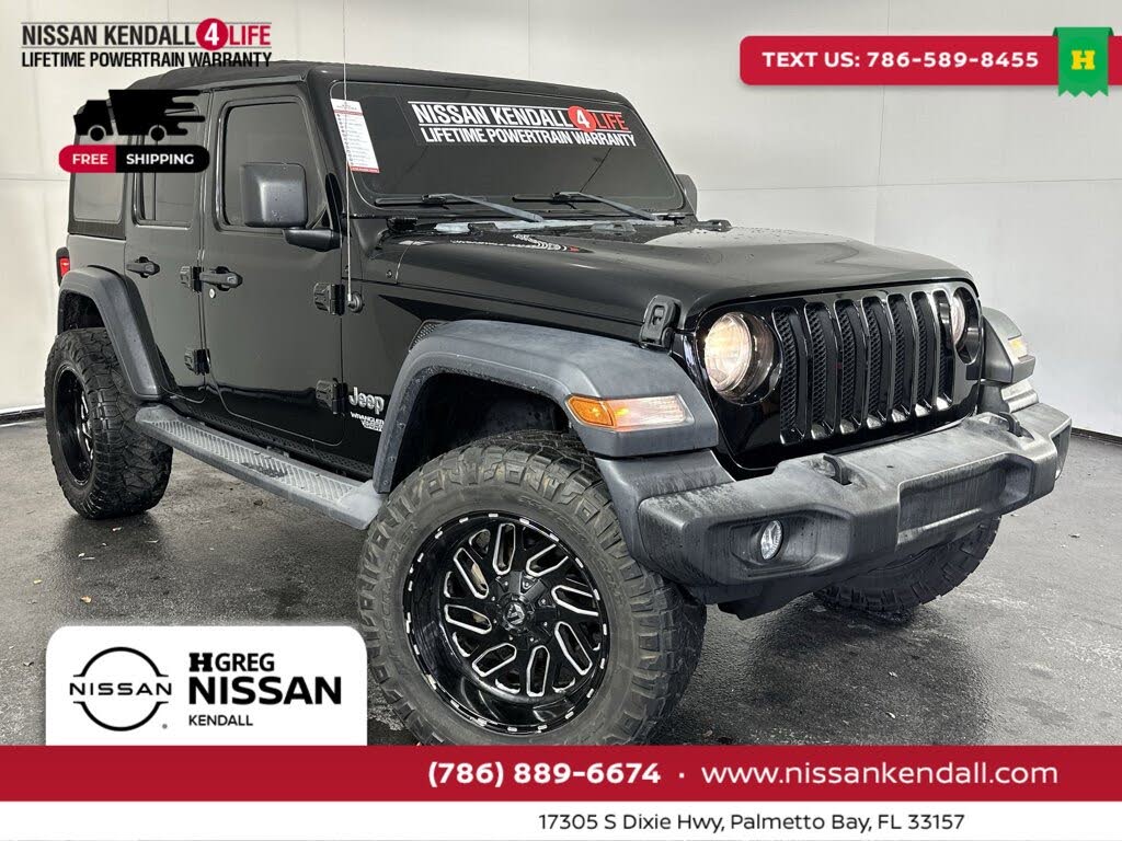 2018 Jeep Wrangler Unlimited Sport S 4WD