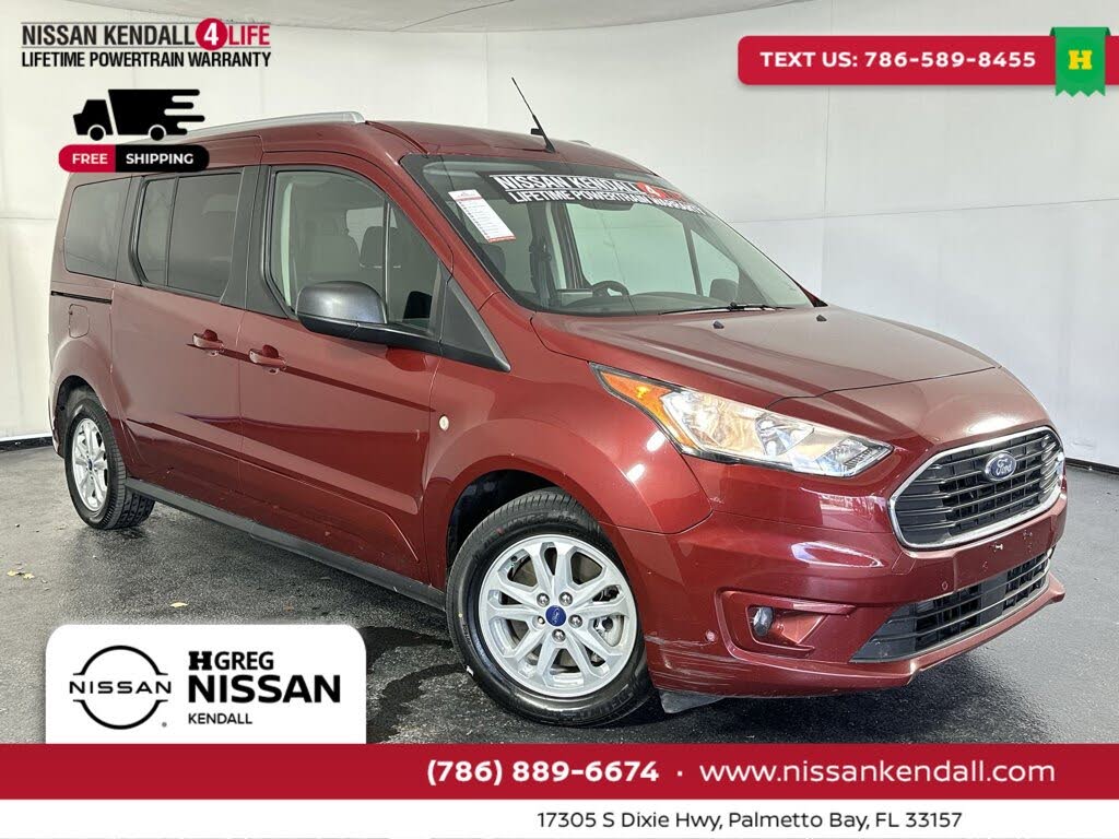 2019 Ford Transit Connect Wagon XLT LWB FWD with Rear Cargo Doors