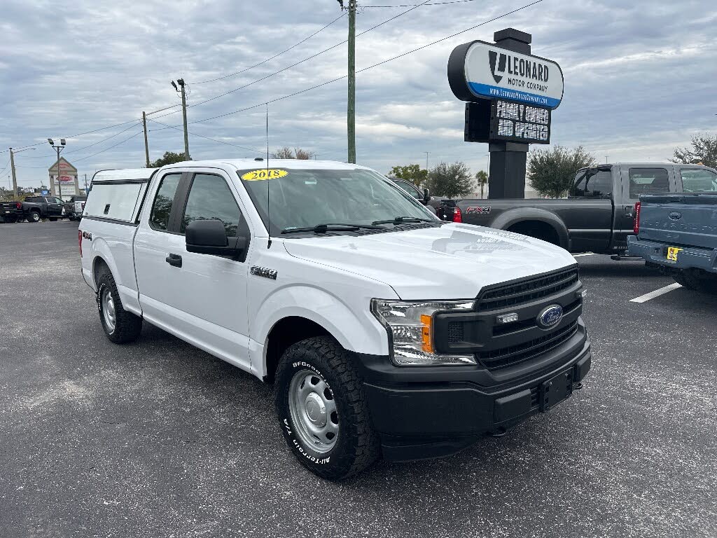 2018 Ford F-150 XL SuperCab 4WD