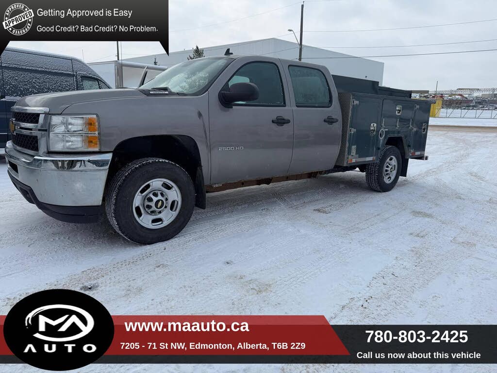 2012 Chevrolet Silverado 2500HD Work Truck Crew Cab LB RWD