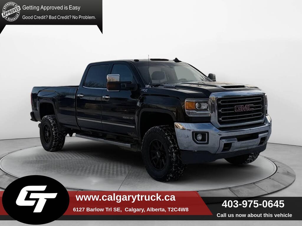 2017 GMC Sierra 3500HD SLT Crew Cab 4WD