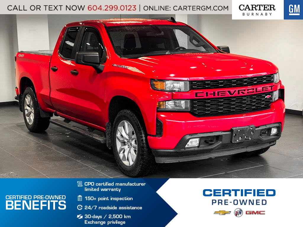 Chevrolet Silverado 1500 Custom Double Cab 4WD 2021