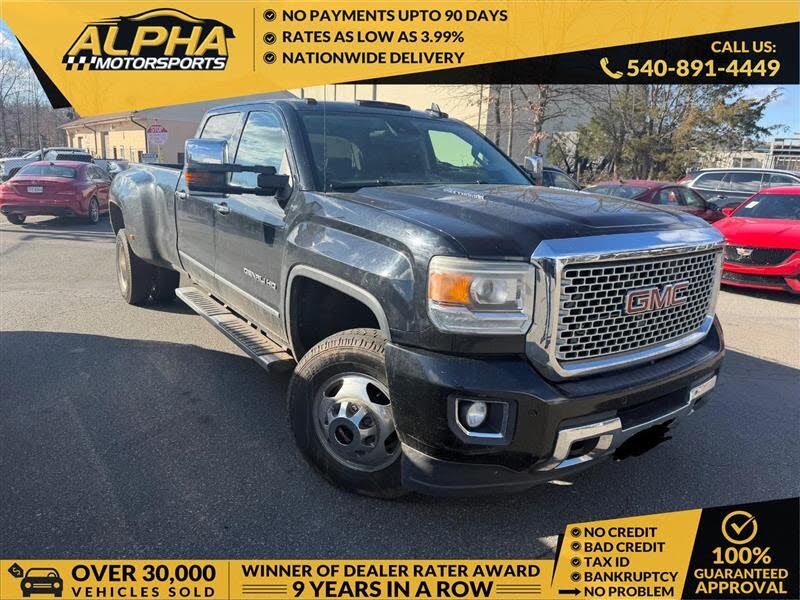 2015 GMC Sierra 3500HD Denali Crew Cab LB DRW 4WD