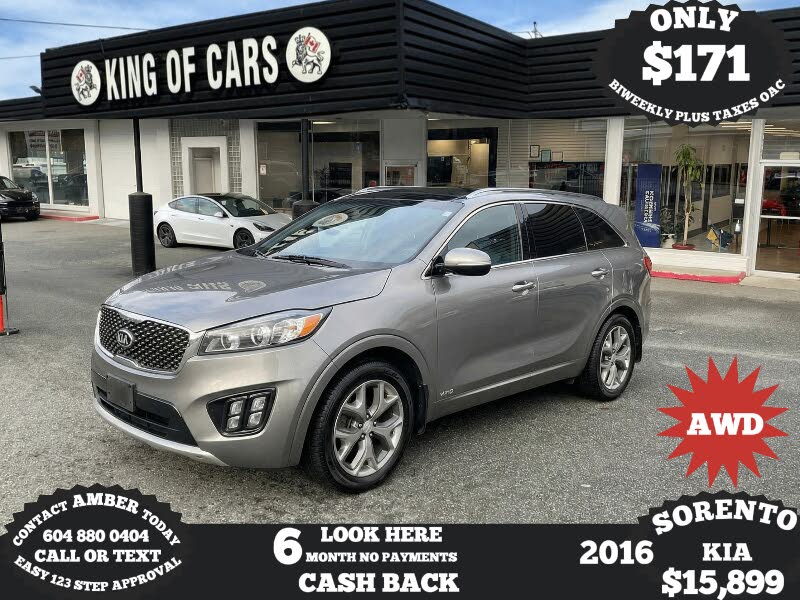 2016 Kia Sorento SX Limited AWD