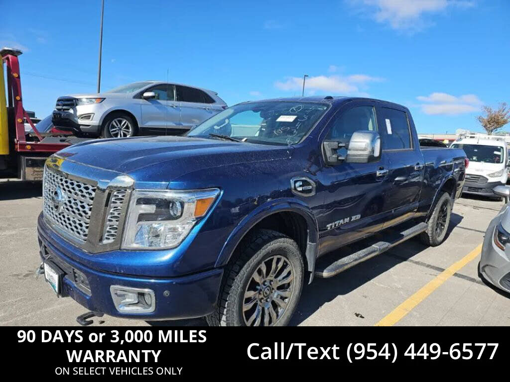 2016 Nissan Titan XD Platinum Reserve Crew Cab 4WD