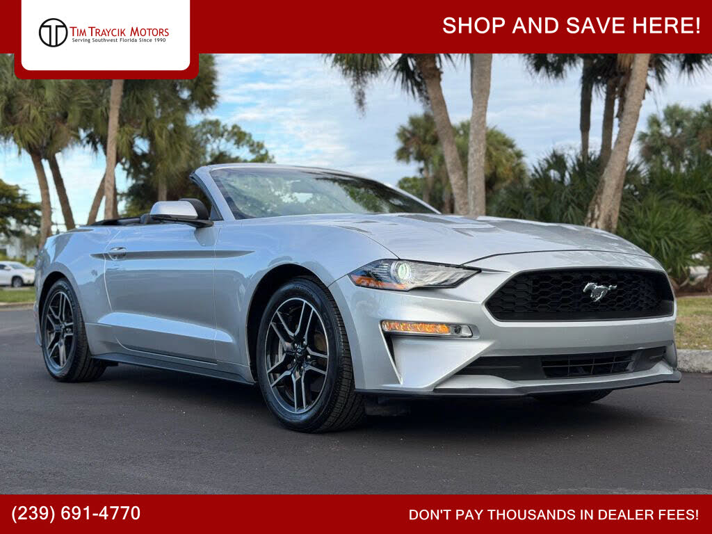 2019 Ford Mustang EcoBoost Premium Convertible RWD