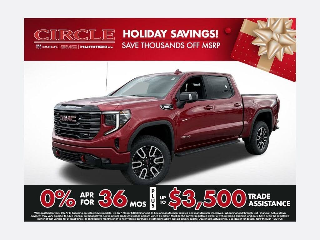 2026 GMC Sierra 1500 AT4 Crew Cab 4WD