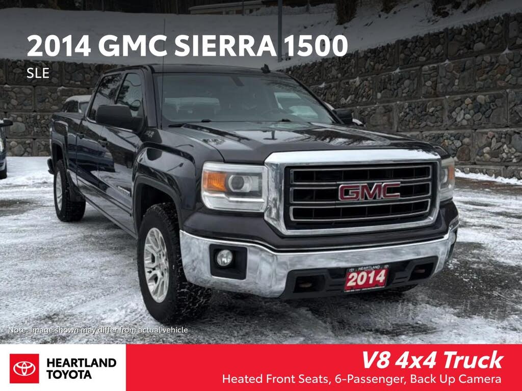 GMC Sierra 1500 SLE Crew Cab 4WD 2014