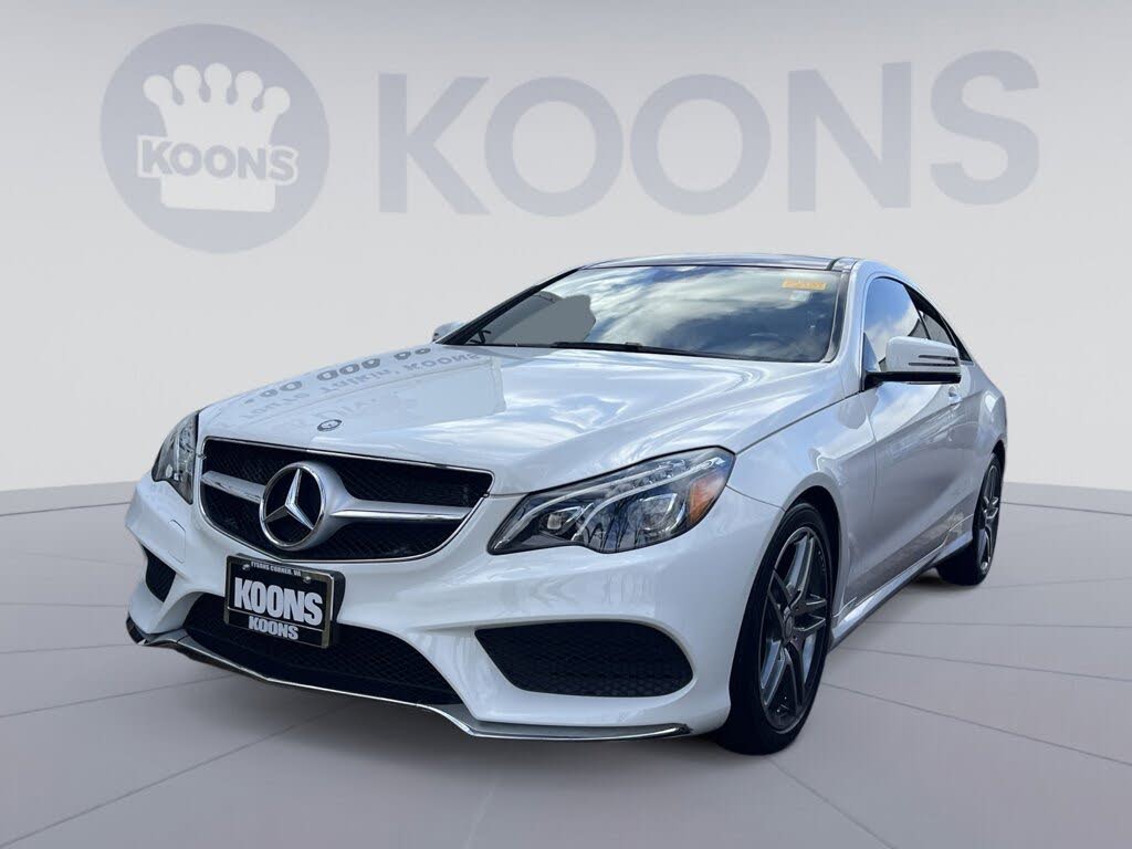 2016 Mercedes-Benz E-Class E 400 Coupe 4MATIC