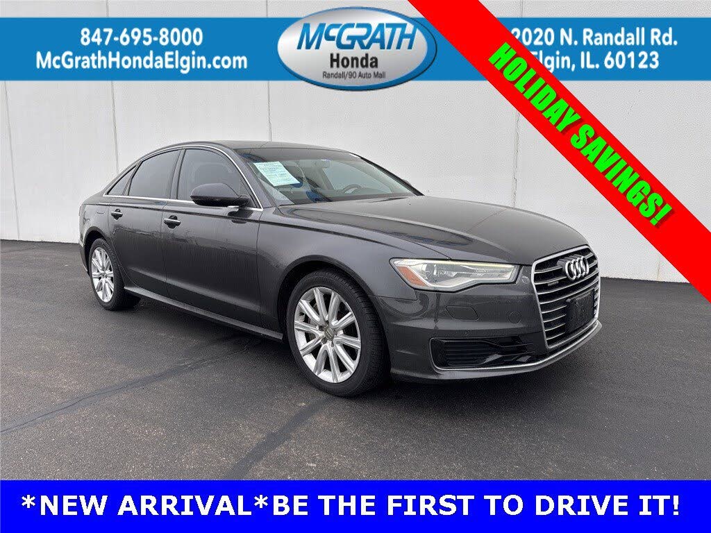 2016 Audi A6 2.0T quattro Premium Plus Sedan AWD