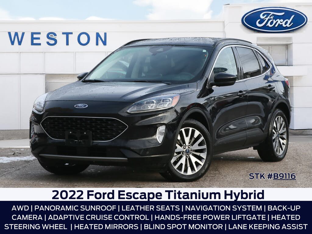 Ford Escape Hybrid Titanium AWD 2022