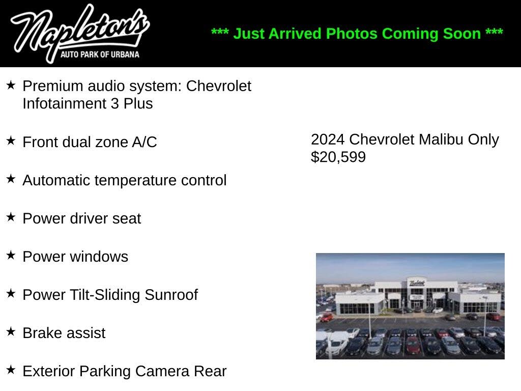 2024 Chevrolet Malibu LT with 1LT FWD