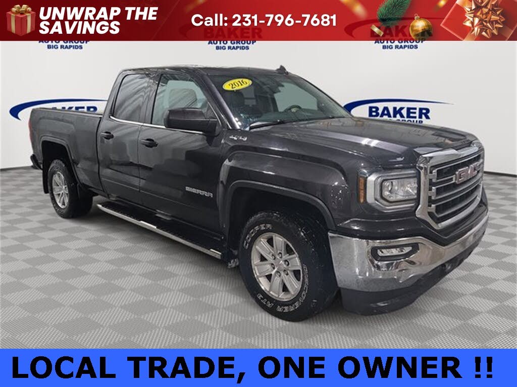 2016 GMC Sierra 1500 SLE Double Cab 4WD