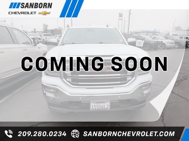 2018 GMC Sierra 1500 SLT Crew Cab 4WD