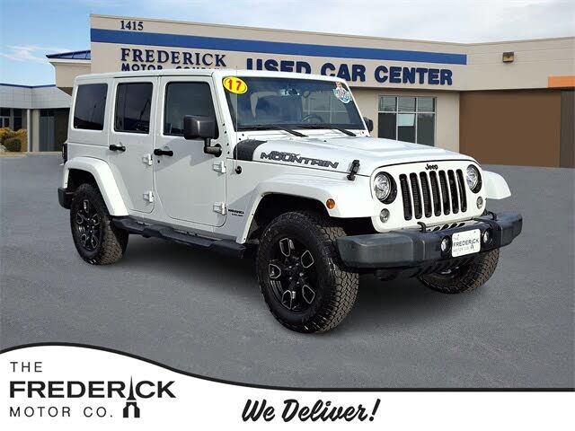 2017 Jeep Wrangler Unlimited Sahara 4WD