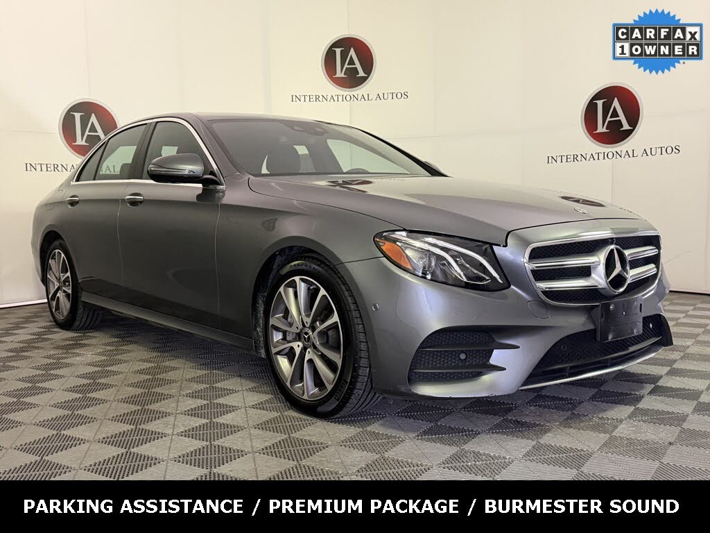 2019 Mercedes-Benz E-Class E 450 4MATIC Sedan AWD