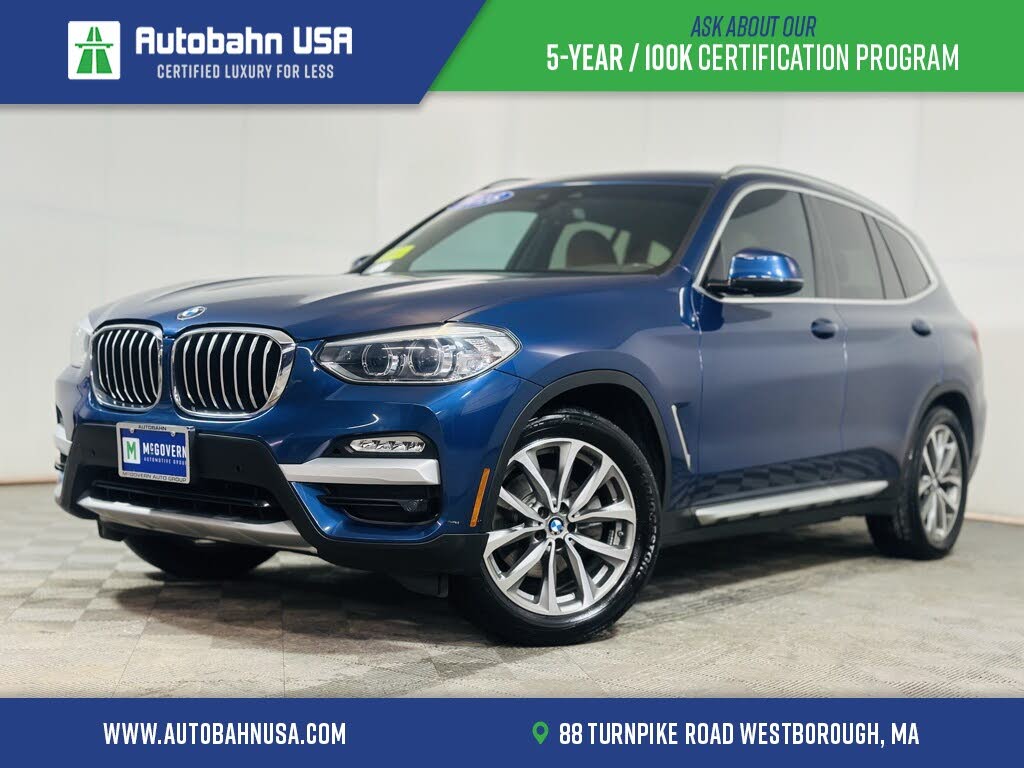 2018 BMW X3 xDrive30i AWD