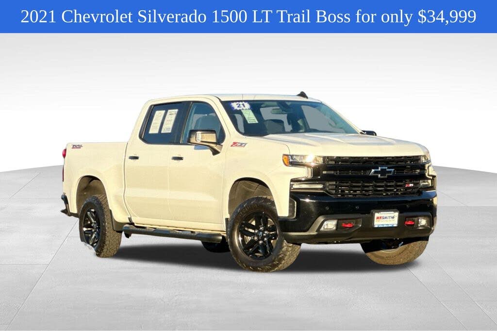 2021 Chevrolet Silverado 1500 LT Trail Boss Crew Cab 4WD