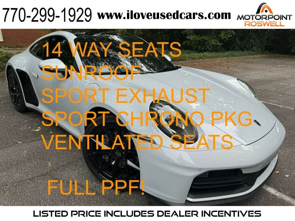 2025 Porsche 911 Carrera Coupe RWD