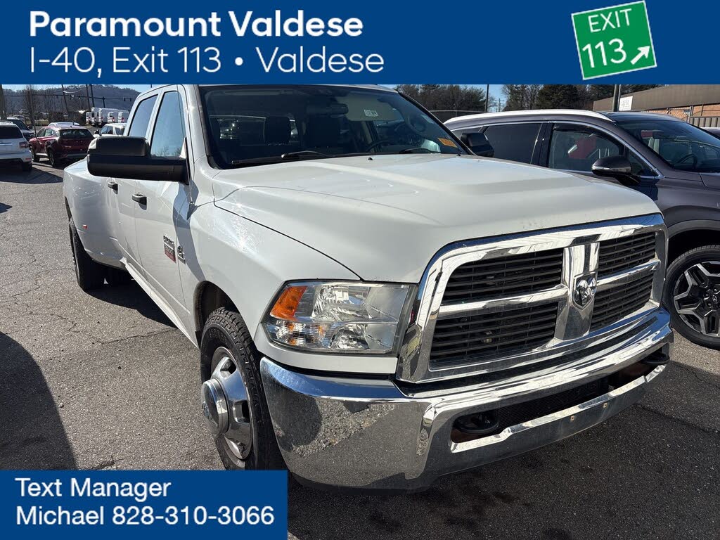 2012 RAM 3500 ST Crew Cab LB DRW RWD