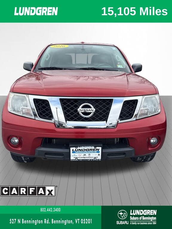 2016 Nissan Frontier SV Crew Cab 4WD