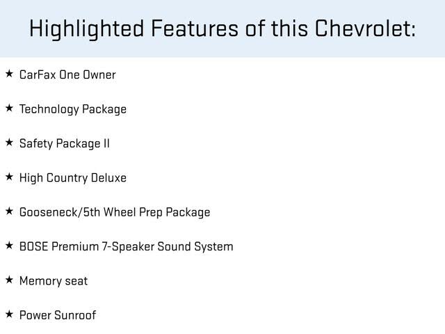 2022 Chevrolet Silverado 2500HD High Country Crew Cab 4WD