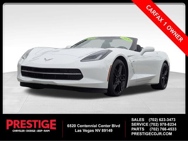 2019 Chevrolet Corvette Stingray 1LT Convertible RWD