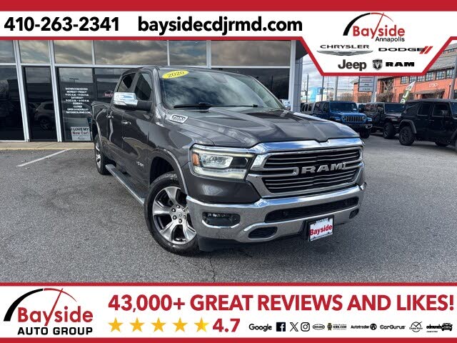 2020 RAM 1500 Laramie Crew Cab 4WD