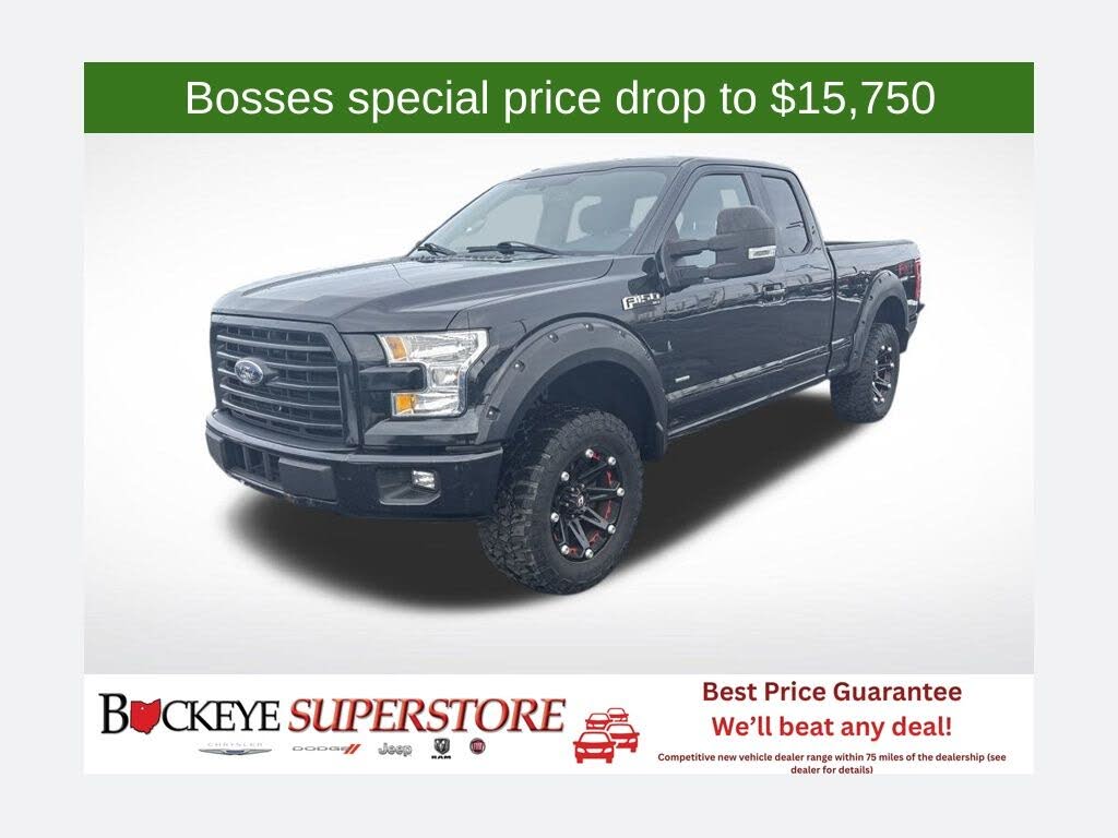 2015 Ford F-150 XLT SuperCab 4WD