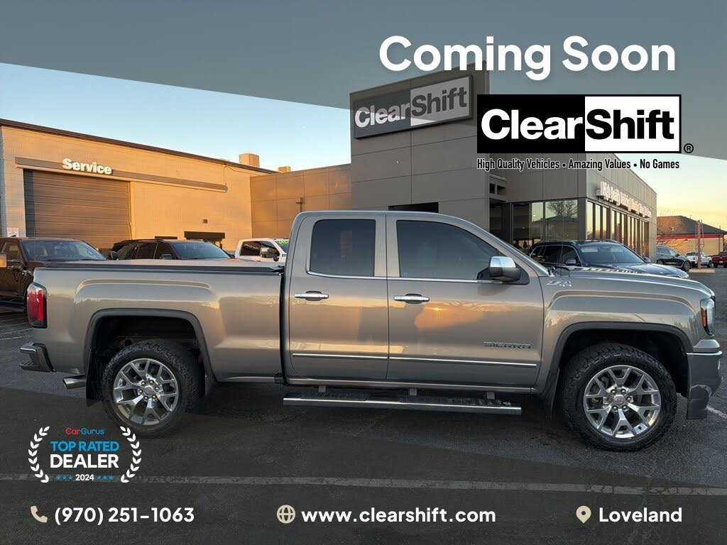 2017 GMC Sierra 1500 SLT Double Cab 4WD