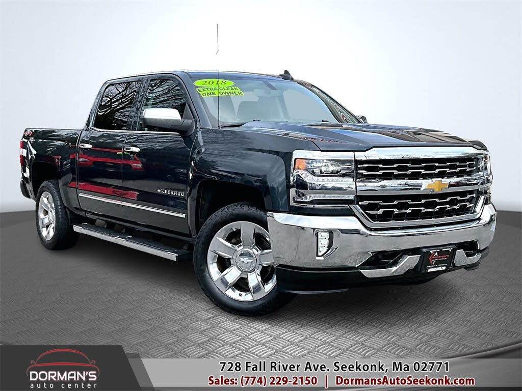 2018 Chevrolet Silverado 1500 LTZ Crew Cab 4WD