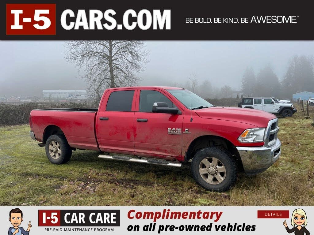 2018 RAM 3500 Tradesman Crew Cab LB 4WD