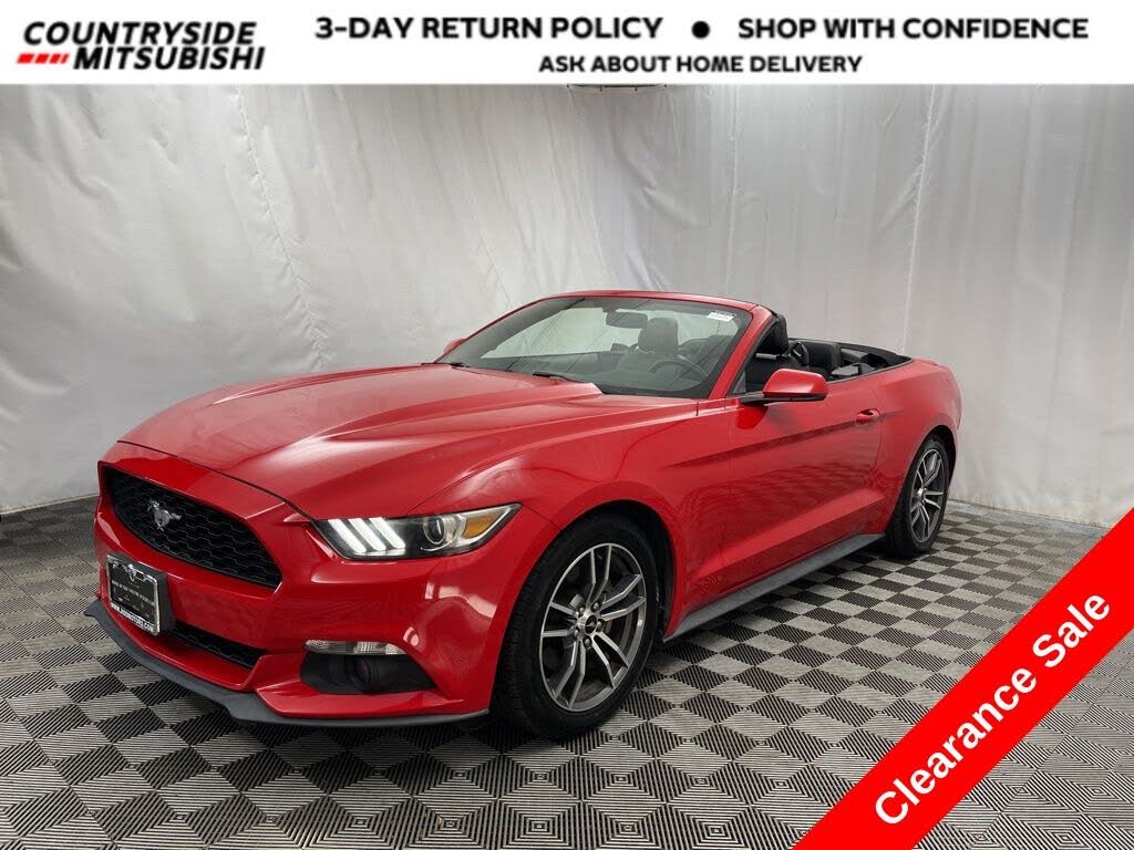 2017 Ford Mustang EcoBoost Premium Convertible RWD