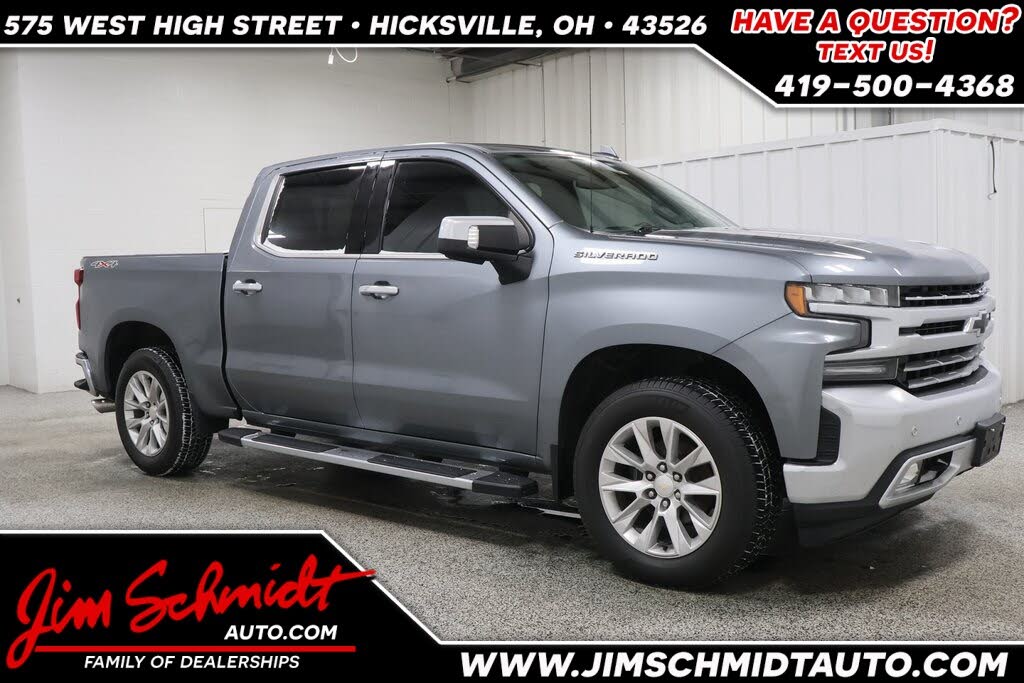 2019 Chevrolet Silverado 1500 LTZ Crew Cab 4WD