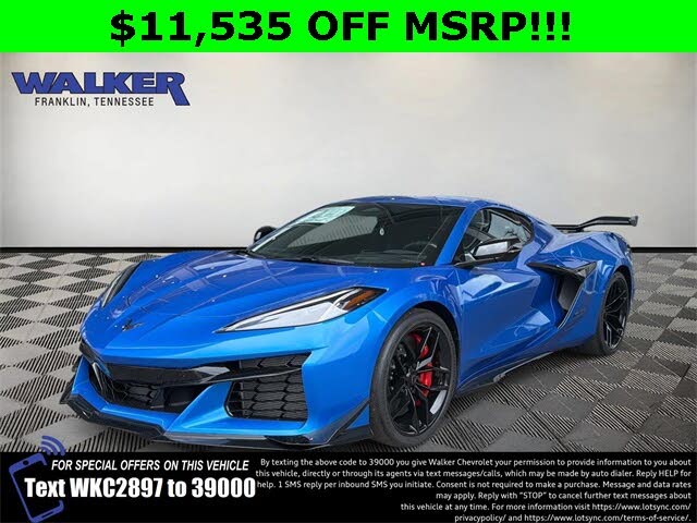 2026 Chevrolet Corvette Z06 3LZ Coupe RWD