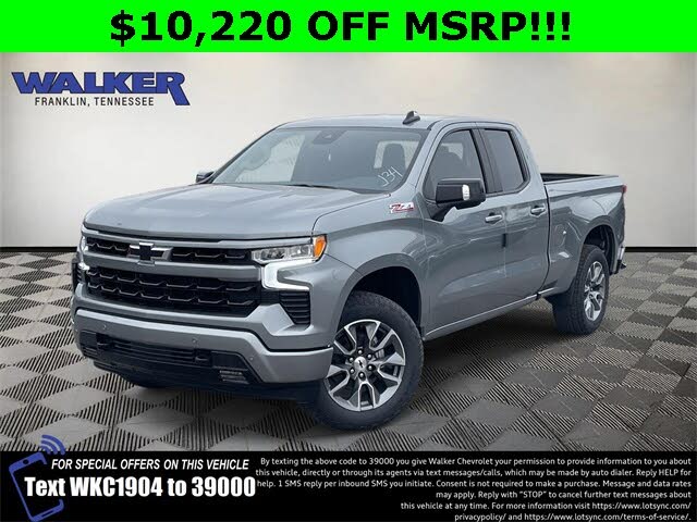 2026 Chevrolet Silverado 1500 RST Double Cab 4WD