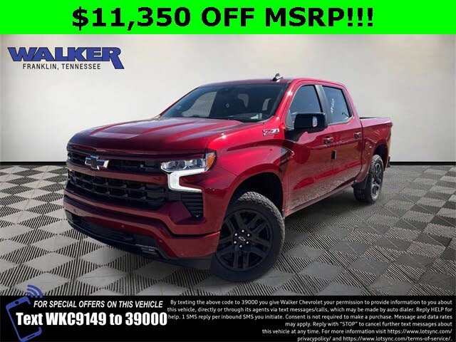 2026 Chevrolet Silverado 1500 RST Crew Cab 4WD