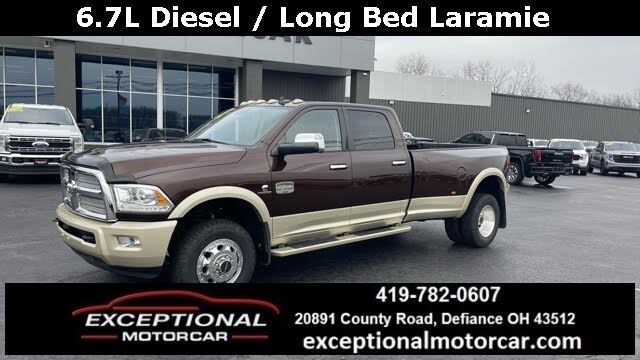 2014 RAM 3500 Laramie Longhorn Crew Cab LB DRW 4WD