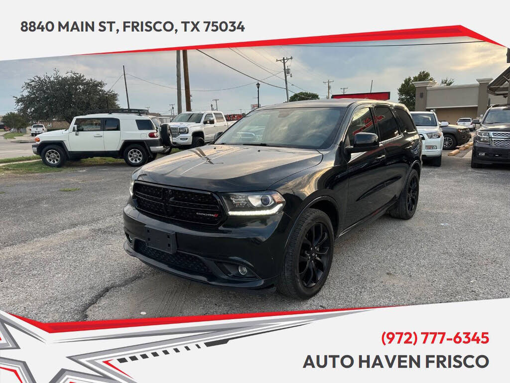 2019 Dodge Durango SXT Plus RWD