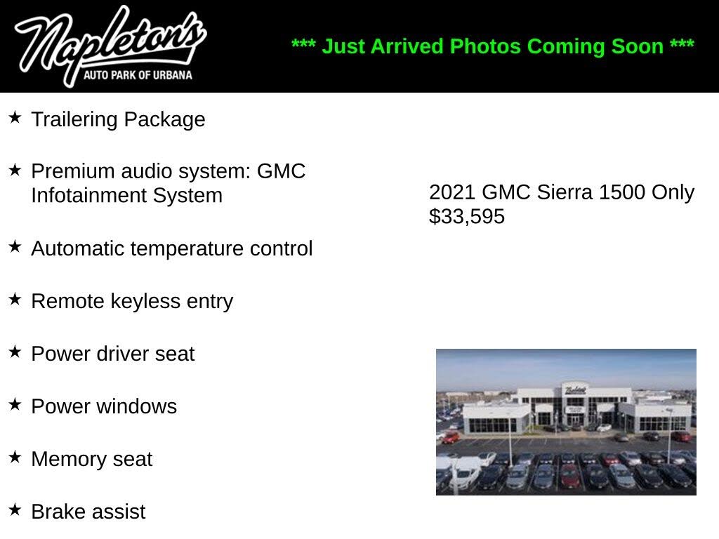 2021 GMC Sierra 1500 AT4 Crew Cab 4WD