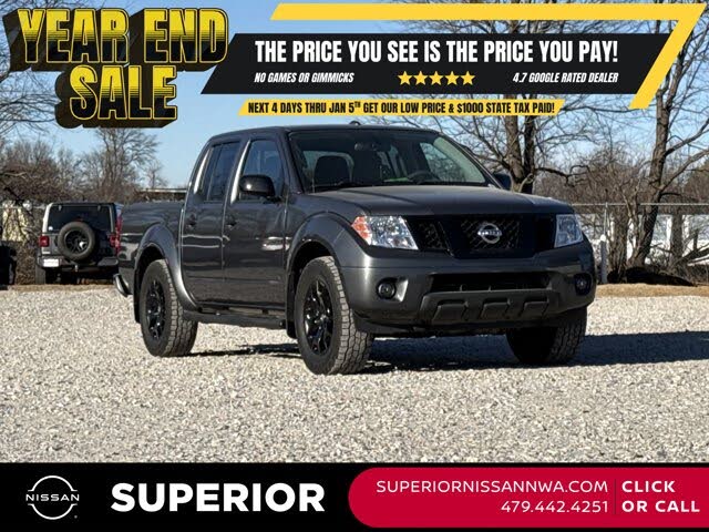 2018 Nissan Frontier SV V6 Crew Cab 4WD